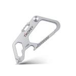TiKOKEY Titanium Quick Release Carabiner Keychain