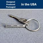 Titanium Bottle Opener Keychain - Set of 3
