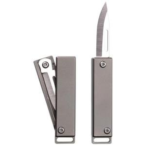 TIKIDESIGN TKK1 Mini Titanium Pocket Knife, EDC Tool