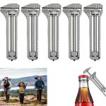 5-Pack Titanium Keychain Multi-Tool for Every Adventure