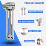 5-Pack Titanium Keychain Multi-Tool for Every Adventure