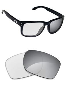 Alphax Titanium Photochromic Lenses for Oakley Tinfoil