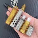 Titanium EDC Perfume Bottle Atomizer Necklace