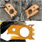 Titanium EDC Pry Bar Multi Tool with Opener