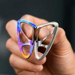 Titaner Large Titanium Wings Carabiner Keychain Clip