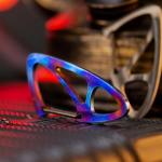 Titaner Large Titanium Wings Carabiner Keychain Clip