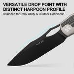 Kizer Allure Titanium EDC Folding Pocket Knife