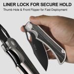 Kizer Allure Titanium EDC Folding Pocket Knife