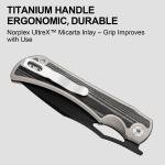 Kizer Allure Titanium EDC Folding Pocket Knife