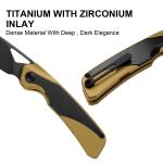 Kizer Topsail EDC Folding Knife with Titanium Handle