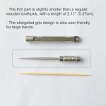 Titanium Alloy Travel Toothpick in Gift Box