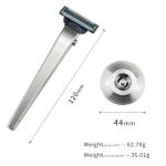 Titaner Titanium Razor Handle with Quick Release