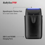 BaBylissPRO UVFoil Metal Shaver with UV Disinfection