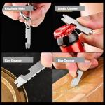 Titanium Mini EDC Pry Bar Bottle Opener Keychain