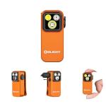 OLIGHT Oclip Pro 500 Lumen Clip Flashlight - Orange