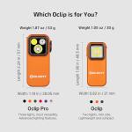OLIGHT Oclip Pro 500 Lumen Clip Flashlight - Orange