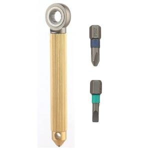 Titanium S2 Multi-Tool Card with Screwdriver Keychain