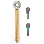 Titanium S2 Multi-Tool Card with Screwdriver Keychain