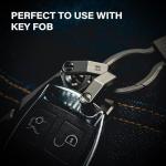 MecArmy CH2 Titanium D-Shaped Key Ring Keychain