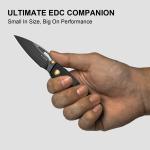 Kizer Shrike EDC Folding Knife - Titanium Handle