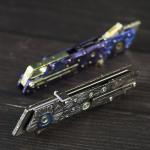 TITANER Raven Titanium EDC Folding Pocket Knife - Blue