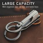 KeyUnity KS02 Quick Release Titanium Keychain Clip