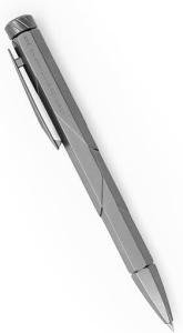 Titanium EDC Pen with Hexagonal Rotary Mechanism