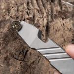 4” Titanium Pry Bar Tool with Multi-Function Features