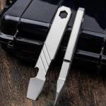 4” Titanium Pry Bar Tool with Multi-Function Features