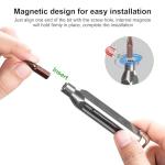 FANAUE Titanium EDC Multi-Bit Pocket Screwdriver Set