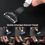 Titaner Titanium 3-Layer Razor Handle with Stand