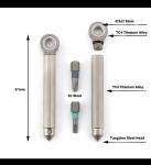 Titanium Alloy Pocket Ratchet Wheel Screwdriver Set