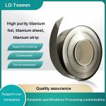 TA1 Titanium Foil 0.1mm Thick, 100mm x 1000mm