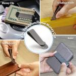 GINKOUHA 4-in-1 Titanium Money Clip & Tool