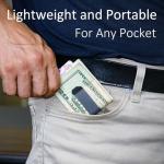 GINKOUHA 4-in-1 Titanium Money Clip & Tool