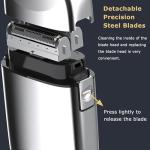 Kemei Cordless Titanium Electric Shaver for Men