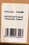 Keith Titanium Ti6300 Multi-Cooker - Compact & Versatile