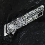 TITANER Raven Titanium EDC Folding Pocket Knife