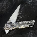 TITANER Raven Titanium EDC Folding Pocket Knife