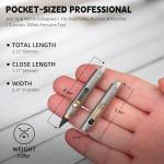 Titanium Stylus Pen with Graphite Tips – Keychain Design