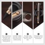 Titanium Stylus Pen with Graphite Tips – Keychain Design