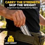 BIBURY Titanium Multitool with Damascus Knife