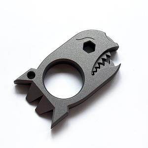 Titanium EDC Pry Bar Multi Tool with Opener