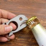 Titanium EDC Pry Bar Multi Tool with Opener