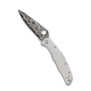Spyderco Endura 4 Titanium Damascus Pocket Knife