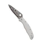 Spyderco Endura 4 Titanium Damascus Pocket Knife