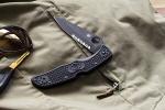 Spyderco Endura 4 Titanium Damascus Pocket Knife