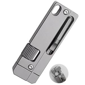 Titanium Keychain Wrench – Mini EDC Spanner Tool