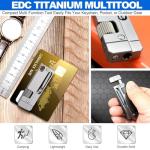 Titanium Keychain Wrench – Mini EDC Spanner Tool