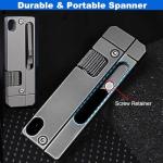 Titanium Keychain Wrench – Mini EDC Spanner Tool